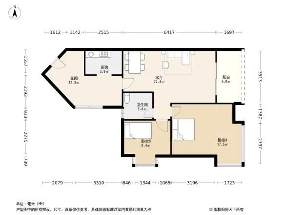 广厦城岭都户型图