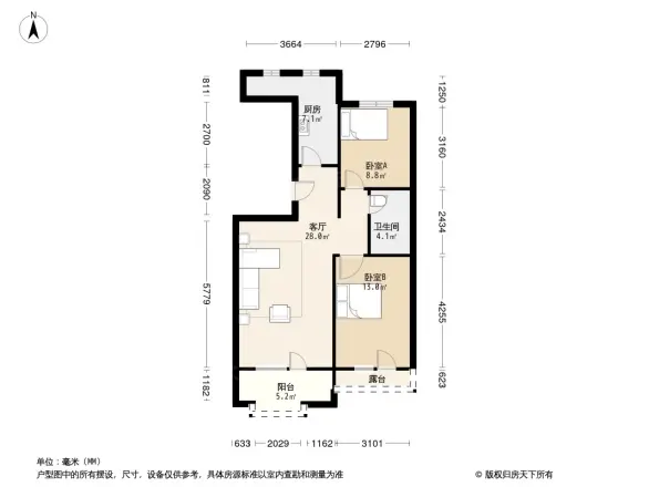 保利花园户型图