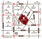 新江湾步行街交通图