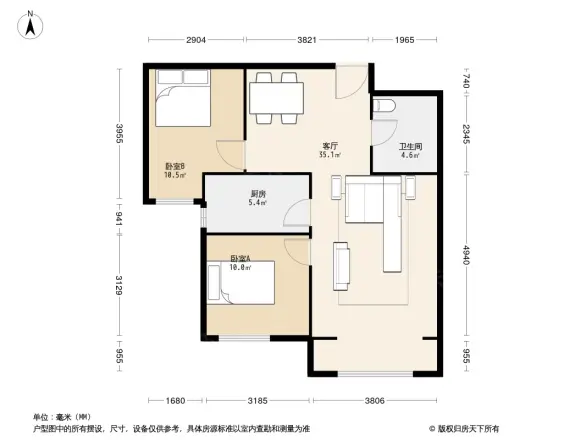 保利花园户型图