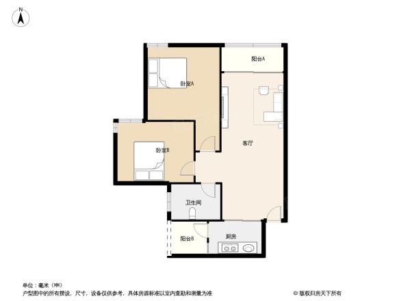 洋世达菩提印象户型图
