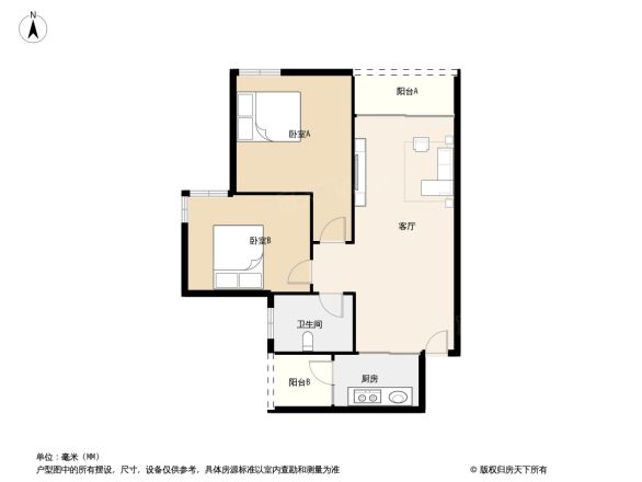洋世达菩提印象户型图