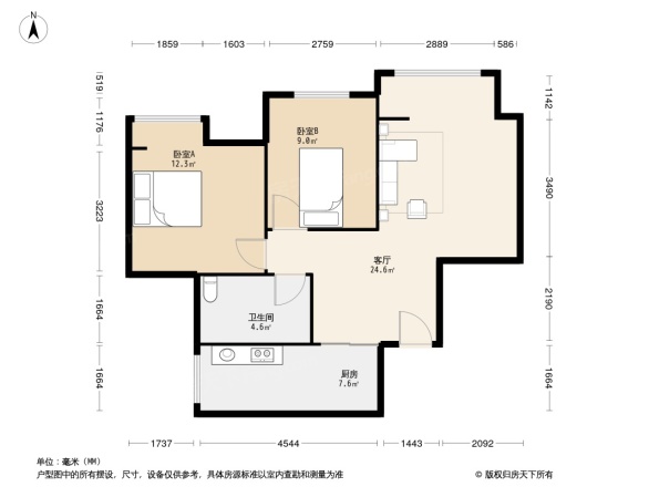 沿海赛洛城户型图