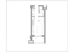 港湾之心1室1厅1厨1卫建面35.00㎡