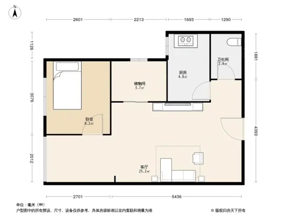 亲和佳苑户型图