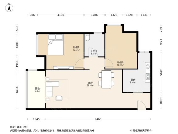 纳帕溪谷户型图