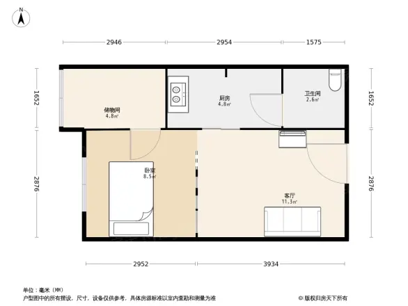 亲和佳苑户型图