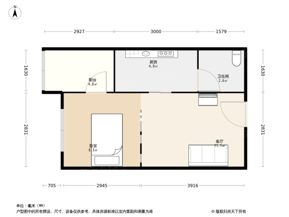 亲和佳苑户型图