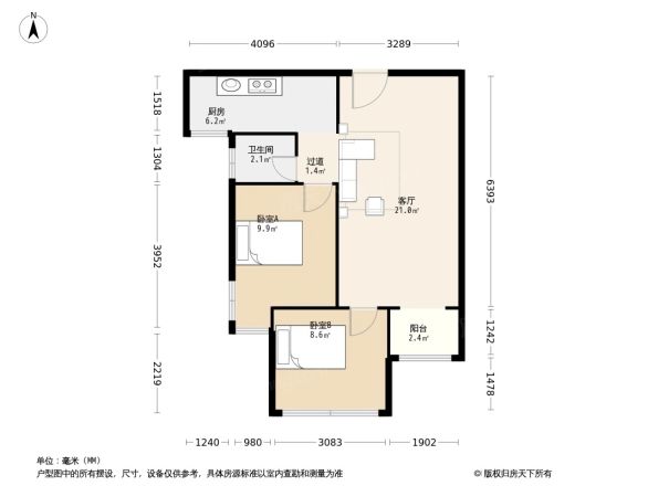 纳帕溪谷户型图