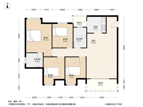 江润公园里户型图