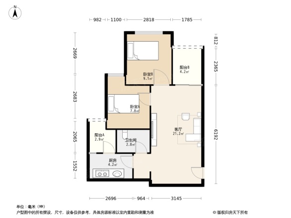 宝石星晖户型图