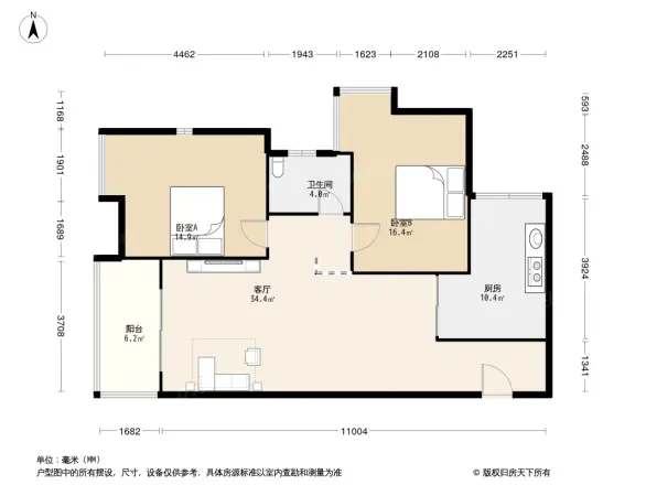 东和春天西区户型图