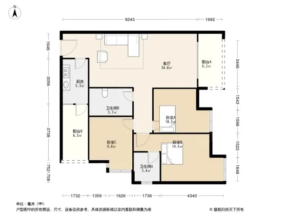 江润公园里户型图