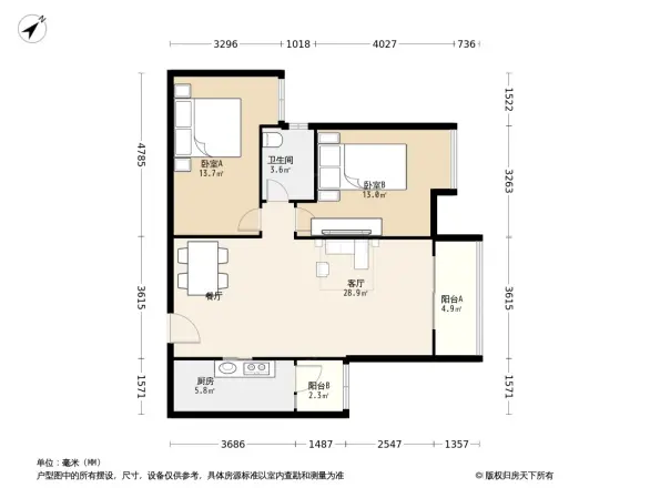 东和春天西区户型图
