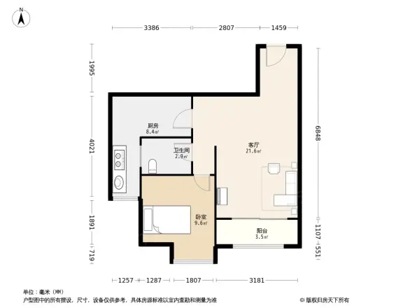 中核鹅岭一品户型图