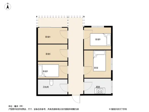 贝迪龙庭户型图