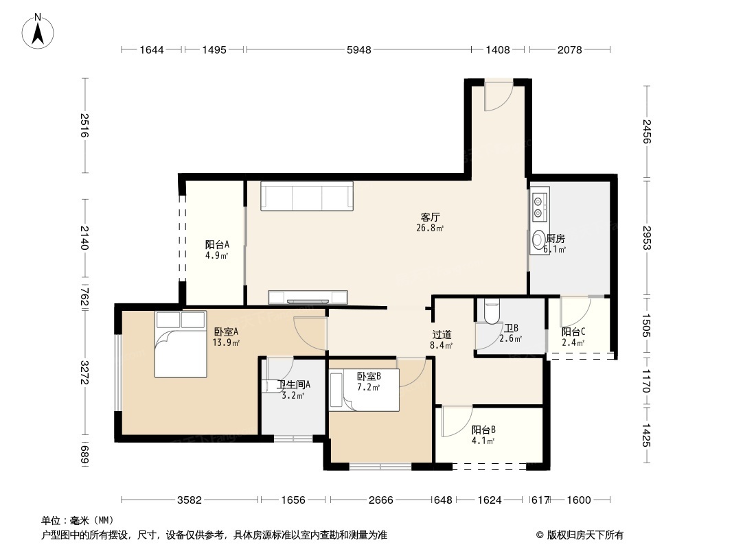 户型图0/1