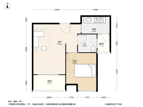 盘龙兴苑户型图