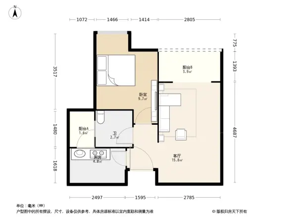 盘龙兴苑户型图