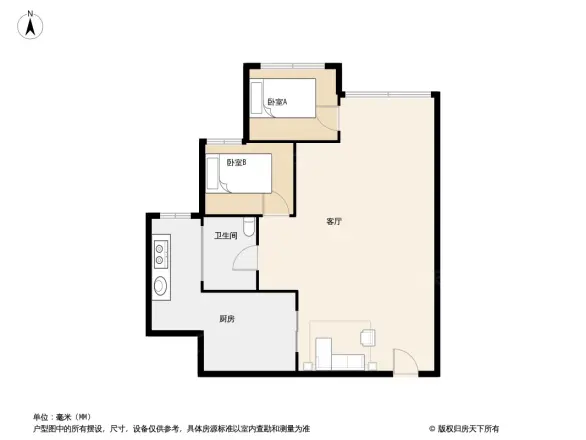 中央公园二组团户型图