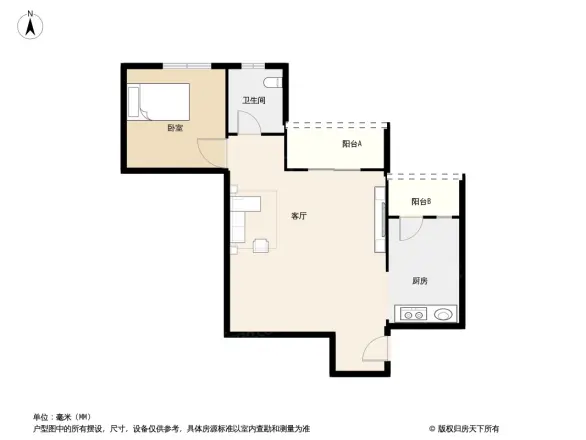 中央公园二组团户型图