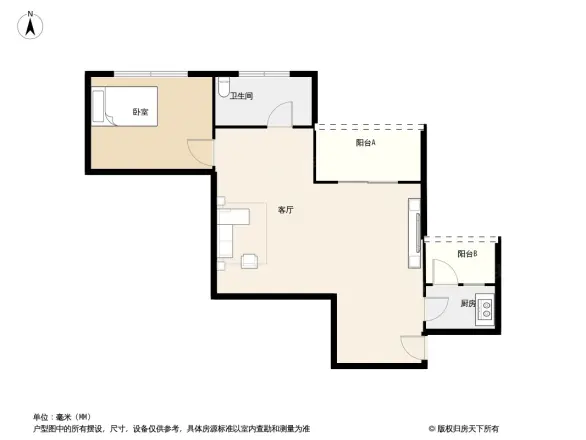 中央公园二组团户型图