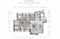 大平层A户型建面约182.75平