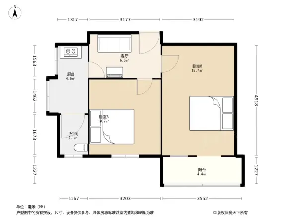 双钢路小区户型图