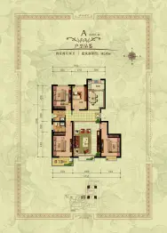 顺通紫辰院4室2厅1厨2卫建面162.43㎡