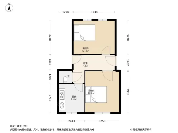 双钢路小区户型图