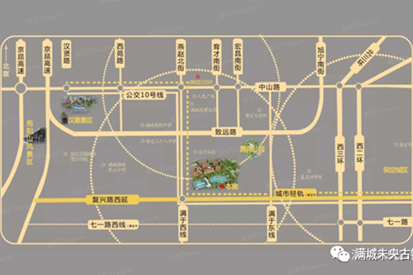 汉庭苑交通图