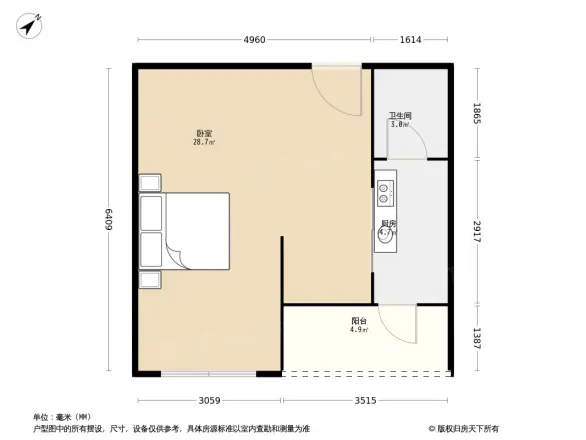华立北泉花园户型图