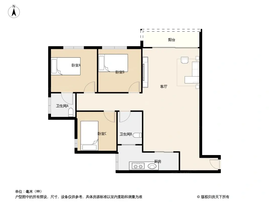 长寿凤城华府户型图图片