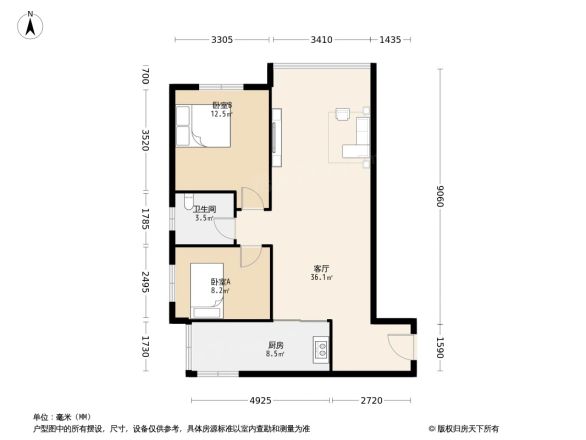 明发御景园户型图