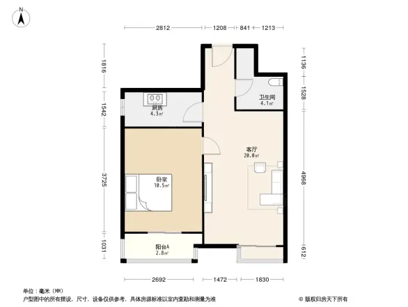 金荣园一期户型图