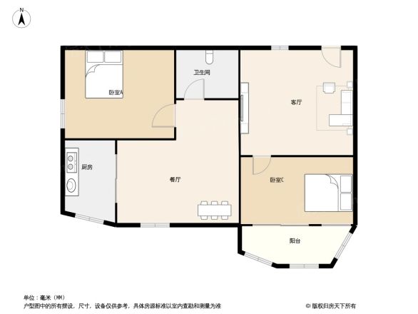 财富新都户型图