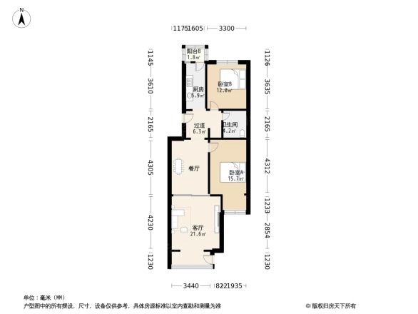 海怡庄园户型图