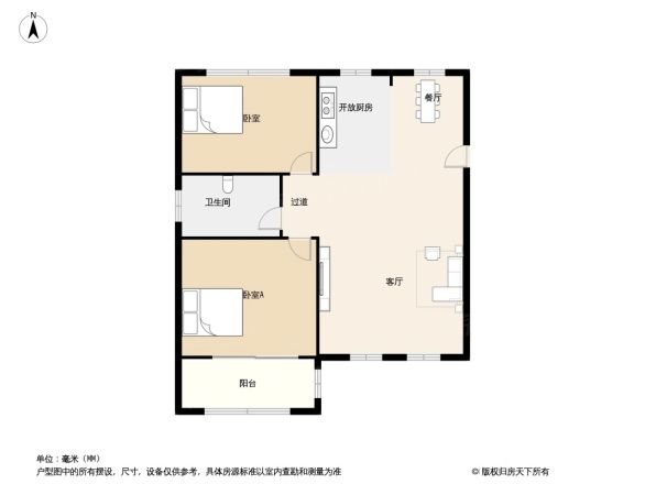 海蓝花园户型图
