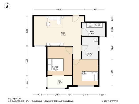 亚林西居住区户型图片