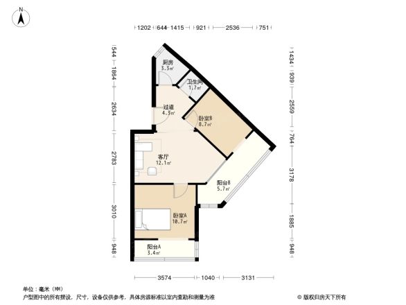模式口中里户型图