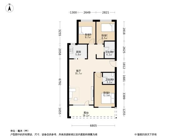 云溪小区户型图