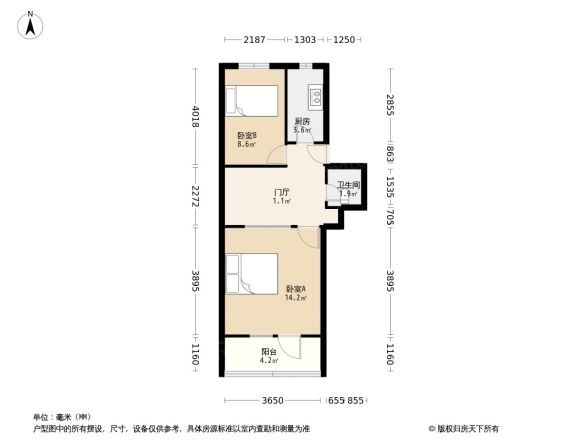 天坛医院宿舍户型图