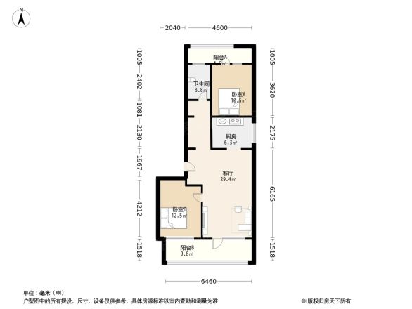 云溪小区户型图