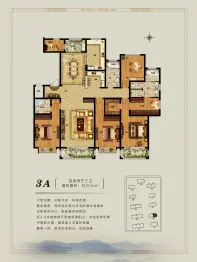 恩马墅院4室2厅1厨3卫建面253.0㎡