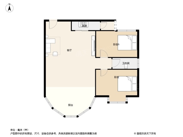 澳林春天户型图