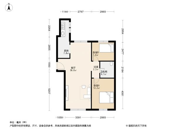 TBD云集中心户型图