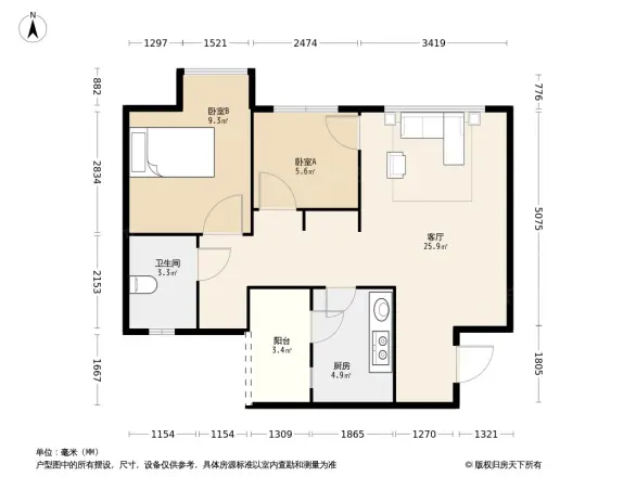 招商依云江湾户型图