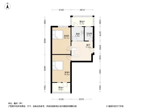 石人西路33号院户型图