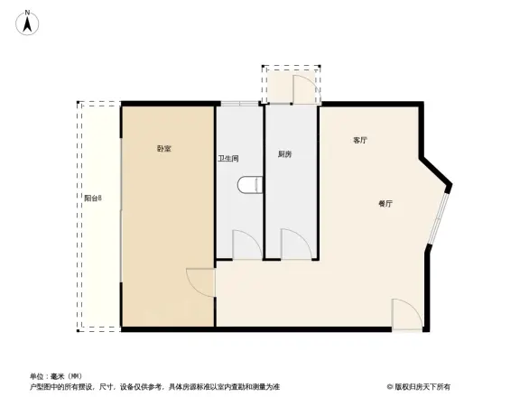 和贵时代巢户型图