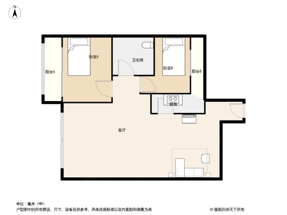 逸尚美庭户型图